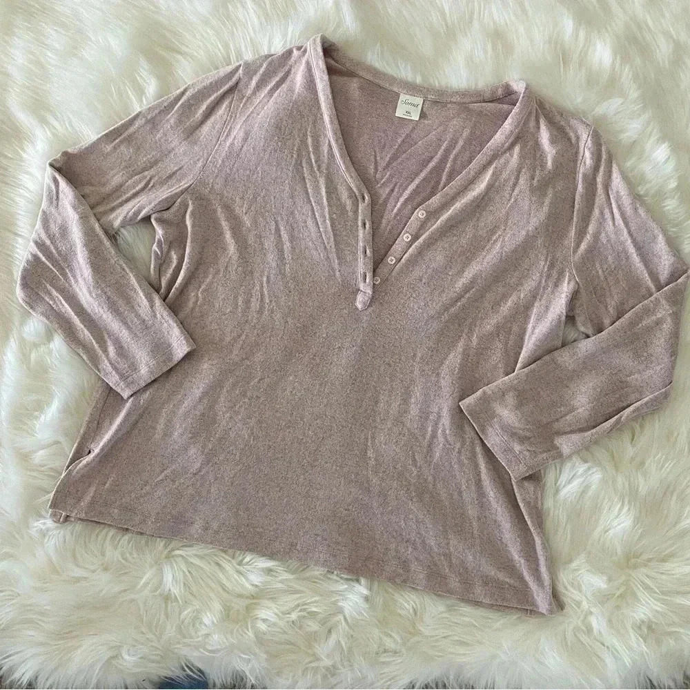 Soma Cozy Super soft V Neck Pullover Size XXL